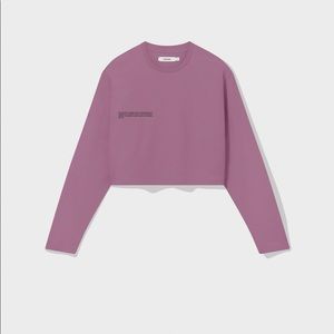 NWT Pangaia long sleeve crop top